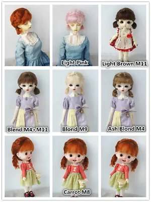 JD736 Cute Mohair BJD Wigs Lati OB11YOSD MSD SD Blythe Doll Hair Wholesale Wig • $25.99