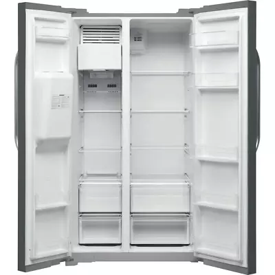 £699 • Buy Hotpoint SXBHE924WD American Style Fridge Freezer - Inox