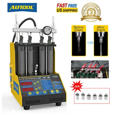 AUTOOL CT150 Fuel Injector Cleaner Tester Nozzles Ultrasonic Cleaning Machine  • $258.99