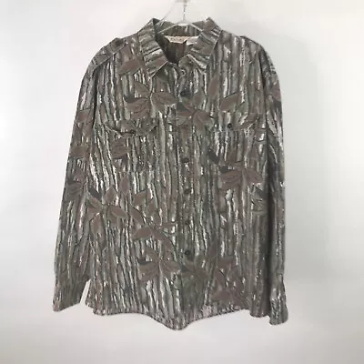 Walls XL Shirt Wooded Camouflage RealTree Long Sleeves Button Up Hunting • $21.99