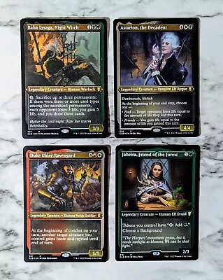 [4X] Etched-Foil Rare Legendary Creature Lot Battle For Baldur's Gate MTG CLB • $2.25