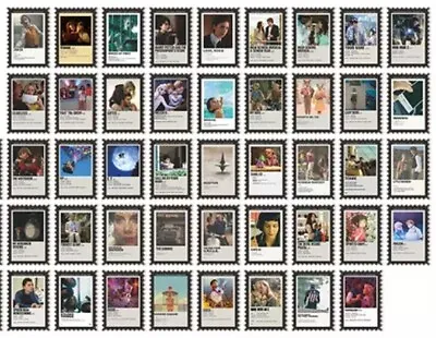 $3.98 • Buy 50pcs Movie Stamps Stickers Deco Retro Stationery Supplies Bullet Journal 