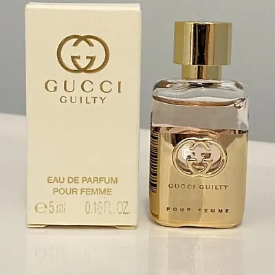 New In Box Gucci Guilty Pour Femme EDP Women Perfume Mini Splash 5 Ml/0.16 Oz • $26.99