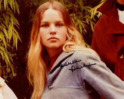 MICHELLE PHILLIPS SIGNED 8x10 PHOTO THE MAMAS & THE PAPAS LEGEND BECKETT BAS • $115