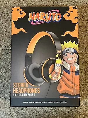 NARUTO Stereo Headphones High Quality Sound • $15