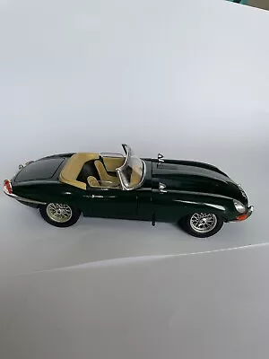 Burago Model Jaguar E Type 1:18 Scale • £7.50