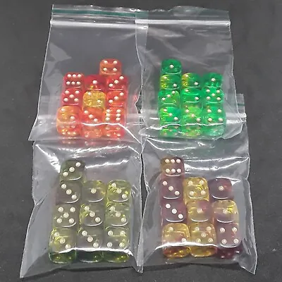 10× Various Blitz Style 12mm D6 Spot Dice/plus Pick You Own Custom Set  • £2.55