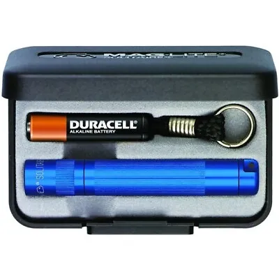 Maglite Solitaire K3A112 Blue 1x AAA Incandescent 2 Lumen Keychain Flashlight • $13.17