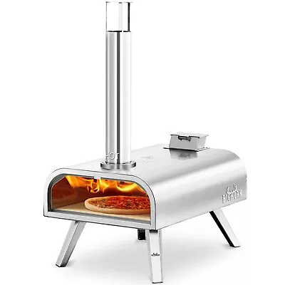 BIG HORN OUTDOORS  16 Inch Pizza Oven Outdoor Backyard Oven With Pizza Stone • $189