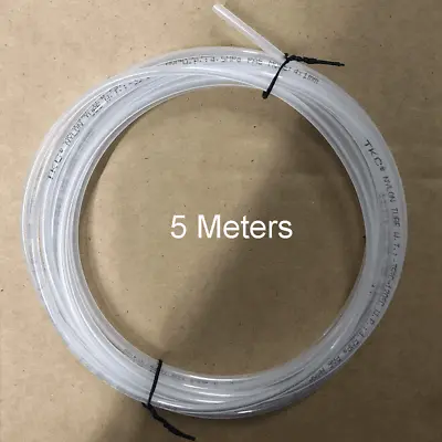 5 Meter Clear Fuel Pipe Hose Line 2mm ID 4mm OD Auto Oil Pump Dedicated Tubing • $12.22