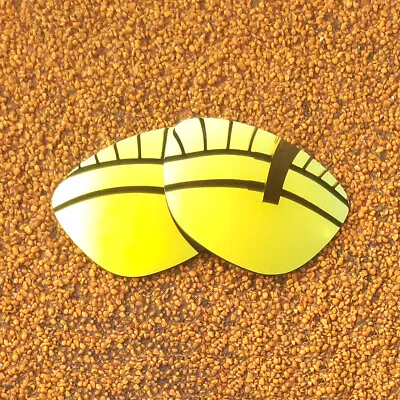 US Polarized Lenses Replacement For-Oakley Frogskins - 24K Golden Mirror • $9.79