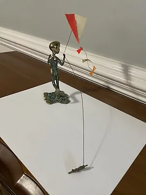 Malcolm Moran Boy With Kite Sculpture • $100