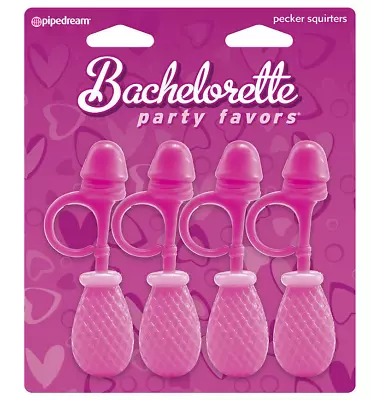 Pecker Squiters X 4 Bachelorette Party Favours Hens Night Adult Novelty Gag Gift • $15.40