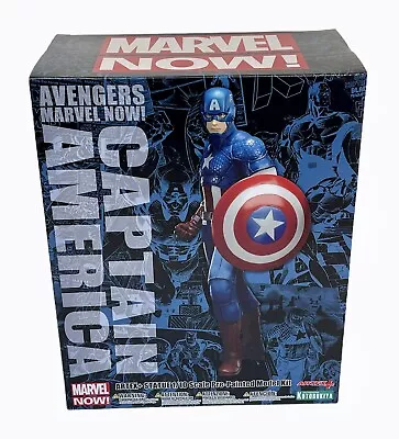 Kotobukiya Captain America Marvel The Avengers Now ArtFX Figure Statue NEW • £69.99