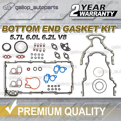 Bottom End Gasket Seal Kit For GM Holden VT VX VY VZ VE VF WL HSV LS1 LS3 L98 V8 • $88