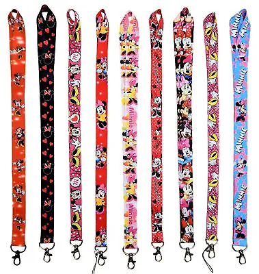Disney Minnie Mouse Lanyards With Clip - ID / Badge Holder ~ Brand New Lanyard • $10.45