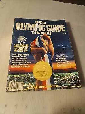 Vintage 1984 Official Olympic Guide To Los AngelesCollector’s Edition Magazine • $14.99