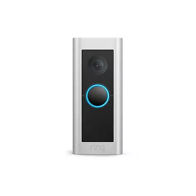 Ring Video Doorbell Pro 2 Smart WiFi Video Doorbell Wired - Satin Nickel • $104.99