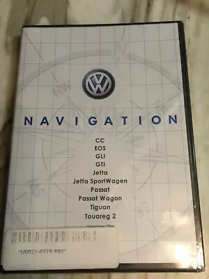 2009 Vw Volkswagen Jetta Gti Gli  Cc Navigation Dvd Version 2m U002-0075-905 Oem • $69.95