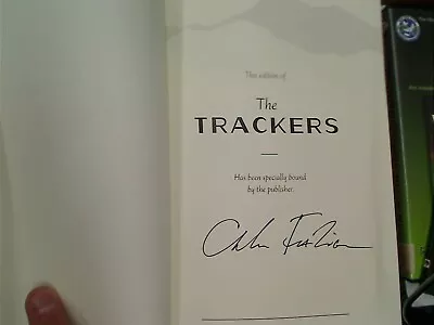 (SIGNED BY CHARLES FRAZIER) The Trackers: A Novel - 1s Ed/DJ/HC Make Offer • $35