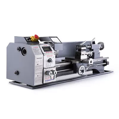 CRENEX 1100W Mini Metal Lathe Digital Drilling Machine 22x60cm Wood Tool • £911.99