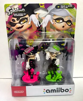$99 • Buy Amiibo Callie And Marie Squid SIsters Splatoon Series New In Original Box 🦁
