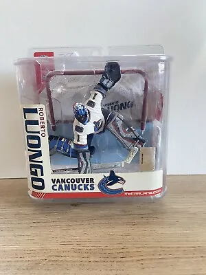 Mcfarlane NHL Roberto Luongo Vancouver Canucks White Jersey Series 15 Figure • $40.06