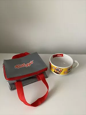 £9.95 • Buy Kellogg's Coco Pops Cereal Bowl With Handle And Kellogg's Thermal Lunch Bag