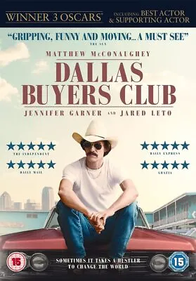 Dallas Buyers Club DVD NEW SEALED Matthew McConaughey/Jennifer Garner/Jared Leto • £1.42
