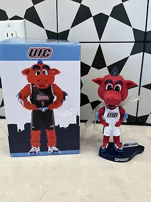 UNIVERSITY OF ILLINOIS CHICAGO UIC Sparky Mascot Bobblehead SGA Bobble NIB • $29.99