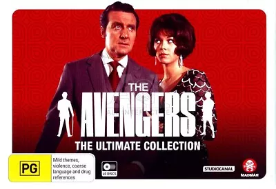 The Avengers : The Ultimate Collection DVD  R4  *NEW & SEALED* • $299.90