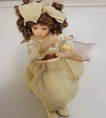 Anco Porcelain Doll W/ Music Box Built-in. • $9.99