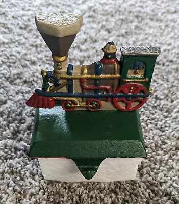 Vintage Midwest Of Cannon Falls Train Engine Christmas Stocking Holder Hanger🎅 • $25