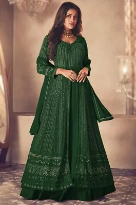 Indian Girls Anarkali Pakistani Party Dress Gown Salwar Wear Kids Suit Wedding • $81.09