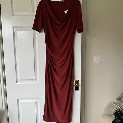 Zara Draped Midi Dress  • £18