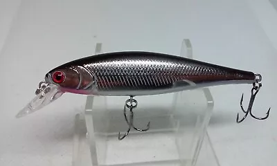 Vintage MATZUO Phantom Minnow Silver/Black 3 1/4  Jerkbait Fishing Lure NOS • $13.99