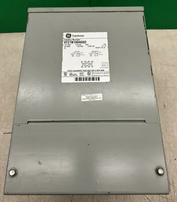 GE 9T21B1004G02 5 KVA Transformer 240/480 V Primary 120/240V Secondary 1 Phase • $237.60