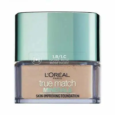 L'oreal True Match Minerals Foundation Powder Makeup -  Rose Ivory 1.r/1.c • £12.99