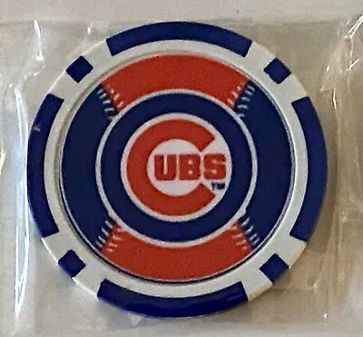 Chicago Cubs - MLB - Magnetic Clay Poker Chip - Golf Ball Marker  • $5.95