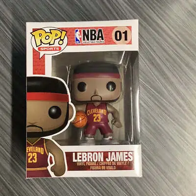 Funko POP! Sports: NBA - Lebron James (Error Box)(Damaged Box)[B] #01 • $128.99