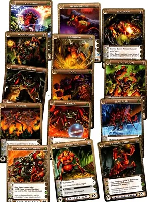 Chaotic Lot #035. Lot Of 14 Danian Creature Cards • $4.25