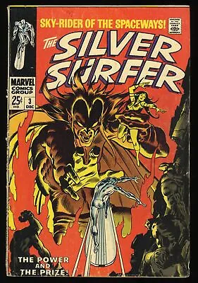 Silver Surfer #3 VG 4.0 1st Appearance Mephisto! John Buscema! Marvel 1968 • $254