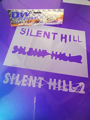 £10.95 • Buy Fan Art Silent Hills Mylar Stencil Set
