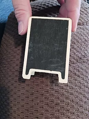 Dollhouse Miniature Chalkboard Easel Sign 1:12 One Inch Scale • $3.99