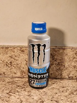 Monster Energy Muscle Vanilla Protein Shake Full 15oz Bottle DISCONTINUED  • $46