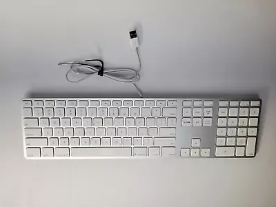 OEM Genuine Apple Aluminum USB Wired Keyboard A1243 Used • $18.95