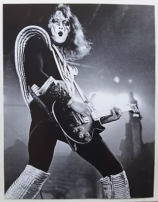 Kiss Ace Frehley Live 1976 Destroyer Tour Vintage Magazine Pinup Poster Clipping • £8.54