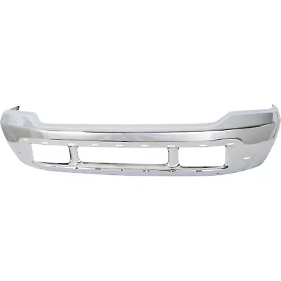 Front Bumper Shell Fascia For 1999-2004 F250 Super Duty And F350 Steel Chrome • $359