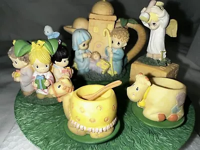 Precious Moments Nativity Mini Tea Set Display  • $30