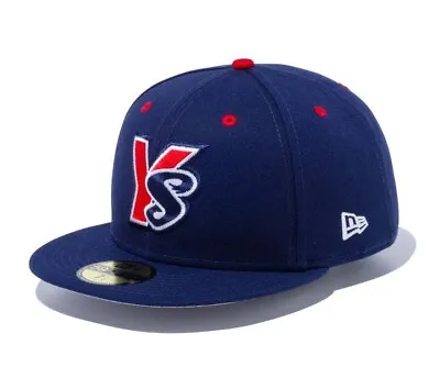 NEW ERA Tokyo Yakult Swallows 59FIFTY Fitted Cap NPB Classic Model Light Navy • $94.80